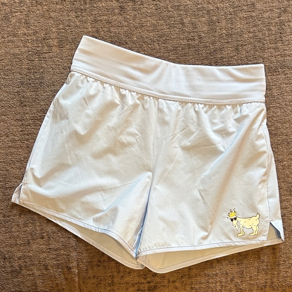 Light Blue GOAT USA Girls Athletic Shorts – Size Medium